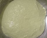 Foto langkah ke 4 dari resep Pandan Chili Flakes Cheese Sourdough Bread (Open Bake Method).