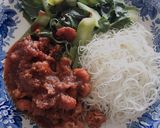 รูปขั้นตอนการทำที่ 2 ของ หมี่ กุ้งพริกเผา