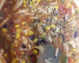 A picture of step 3 of Mexican Chicken Soup.