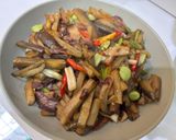 Foto langkah ke 6 dari resep Terong oseng pete 🌶️.