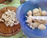 Paszternák, csicsóka krémleves recept fázis 3 fotója