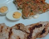 Foto del paso 5 de la receta: Bifes de pollo con tortilla de avena 😋