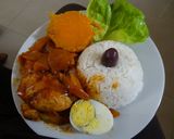 A picture of step 6 of Escabeche de Pollo.