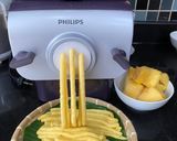 Hình bước làm 1 của món Khoai mì hấp, cán sợi, nước cốt dừa