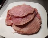Omlós, mézes - mustáros sertésszelet recept fázis 1 fotója