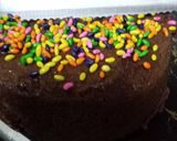 A picture of step 9 of Microwave eggless chocolate cake.