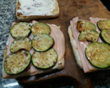 Foto del paso 6 de la receta: Sándwich de calabacín y pavo