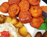 عکس مرحله 5 از دستور فلافل بدون نخود (فلافل دال عدس) 😍 Lentil falafel