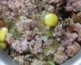 A picture of step 2 of Chapli kabab by Amna's Kitchen.
