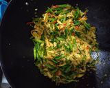 Foto langkah ke 3 dari resep Tumis buncis jamur Tiram.