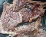 A picture of step 2 of Swiss Chard with Potatoes and Beef.
