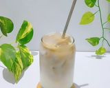 Foto langkah ke 4 dari resep Dirty Matcha Latte.