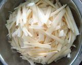 Hình bước làm 1 của món Canh chua cổ hủ dừa chay