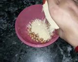 A picture of step 1 of Peanut Fritters.