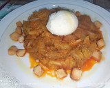 Foto del paso 8 de la receta: Col con patatas, huevo Mollet y refrito de ajos