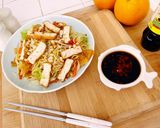 Hình bước làm 3 của món Mì xào chay