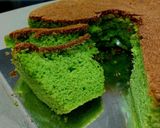 Foto langkah ke 11 dari resep Keto Chiffon Cake Pandan Sugar & Gluten Free.