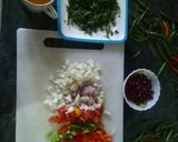 A picture of step 1 of Tabbouleh Salad.