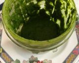 A picture of step 3 of Spicy Green Chutney (Teekhi Chutney).