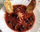 Foto del passaggio 4 della ricetta Zuppetta di pesce per chi non vuole salutare l'estate..!!