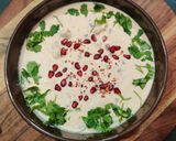 A picture of step 5 of POMEGRANATE RAITA with POTATO.