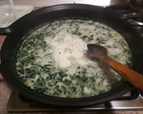 Foto del paso 5 de la receta: Puré de espinaca con huevo frito