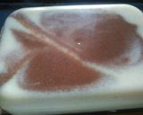 Foto langkah ke 4 dari resep Puding roti tawar marmer.