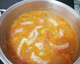 Foto del paso 6 de la receta: Garbanzos verduras y langostinos