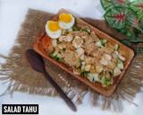 Cara Membuat Salad Tahu Saus Kacang 4