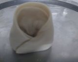 A picture of step 7 of Veg Momos.