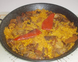 Foto del paso 15 de la receta: Paella de magro, alcachofas y esclatasangs