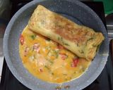 Foto langkah ke 3 dari resep Telur Dadar Jepang (Tamagoyaki).