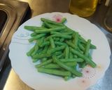 四季豆炒豆干的食譜步驟2照片
