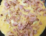 A picture of step 8 of My Bacon, onion, Tomato & Cheese Omelette.