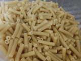 Macarrones con salsa blanca