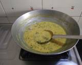 Palak kadhi recipe step 3 photo