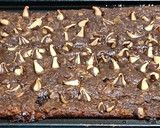 A picture of step 9 of Date, Walnut & Mocha Slice.