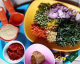 A picture of step 1 of Vegetable couscous.