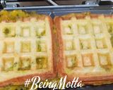 A picture of step 7 of Aloo Masala Sandwich Waffle.