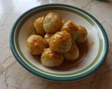 Foto langkah ke 5 dari resep Cilok Simpel Saus Kacang.