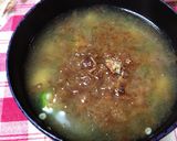 A picture of step 4 of Okra Miso Soup (with Lots of Okra).