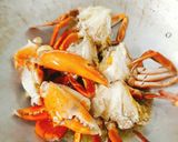 Hình bước làm 1 của món Cua rang muối