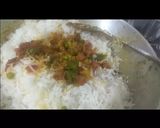 A picture of step 4 of Smokey pulav.