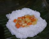 Foto langkah ke 4 dari resep Lontong isi sayuran.