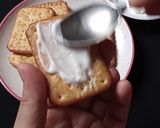 A picture of step 1 of Tuc Egg Canapes.