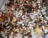 A picture of step 1 of Sago bhel.