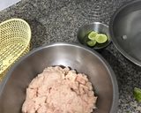 รูปขั้นตอนการทำที่ 3 ของ อกไก่ปั่น(เตรียมอกไก่)