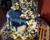 Foto del paso 16 de la receta Tarta Azul (Bizcocho blanco)