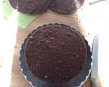 Foto del passaggio 3 della ricetta Torta al cacao e noci con namelaka al caffè