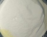 A picture of step 4 of Hidden heart cake (baked in pateela oven).